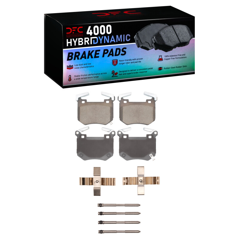 Picture of DFC 18-23 Kia Stinger Rear 4000 HybriDynamic Brake Pads and Hardware Kit