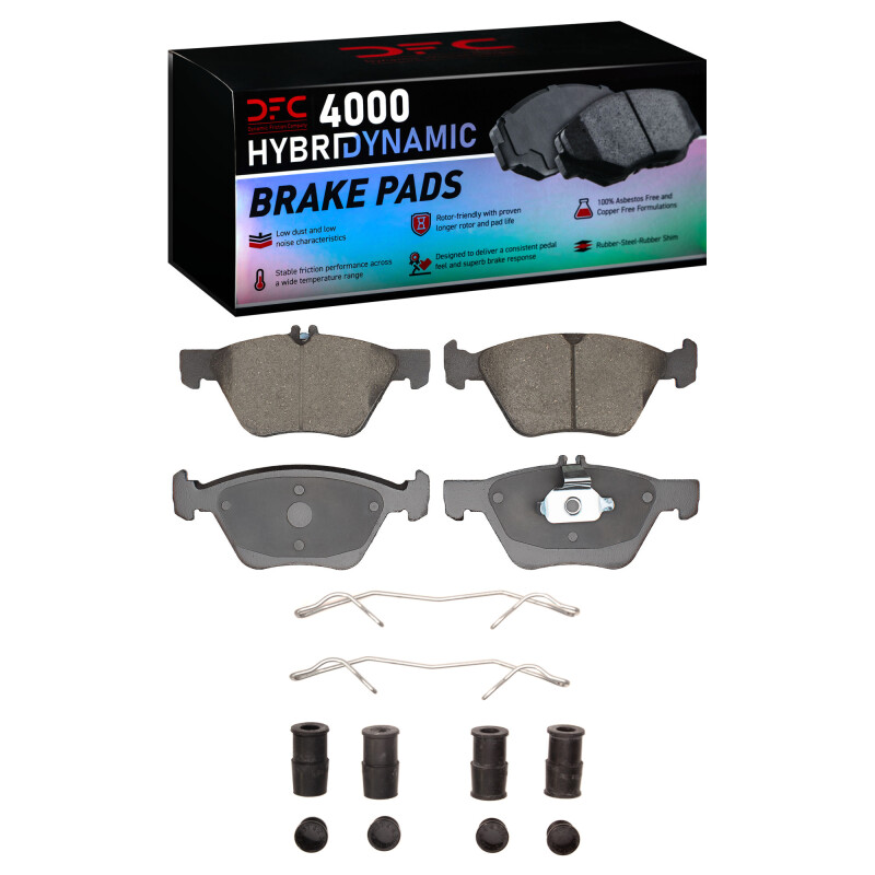 Picture of DFC 04-09 Mercedes-Benz E320 Front 4000 HybriDynamic Brake Pads and Hardware Kit