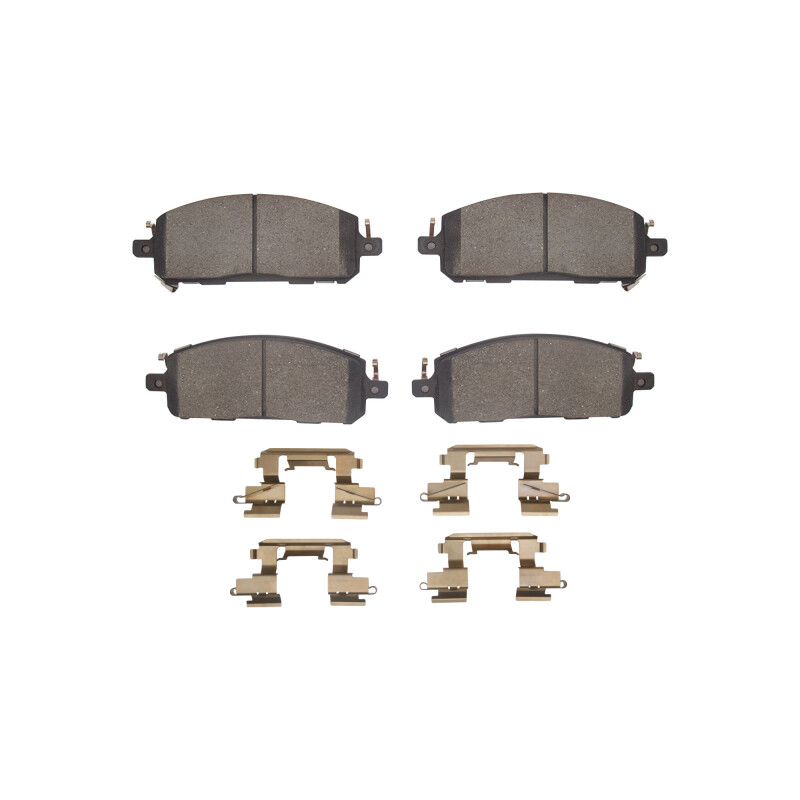 Picture of DFC 21-25 Infiniti QX60 Front 4000 HybriDynamic Brake Pads and Hardware Kit