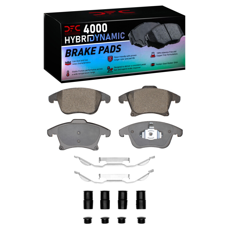 Picture of DFC 13-20 Ford Special Service Police Sedan Front 4000 HybriDynamic Brake Pads and Hardware Kit