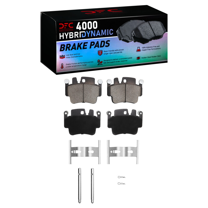 Picture of DFC 98-05 Porsche 911 Rear/Front 4000 HybriDynamic Brake Pads and Hardware Kit