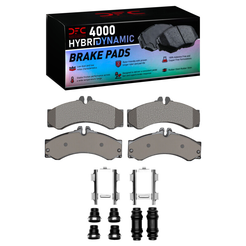 Picture of DFC 02-06 Dodge Sprinter 3500 Rear/Front 4000 HybriDynamic Brake Pads and Hardware Kit
