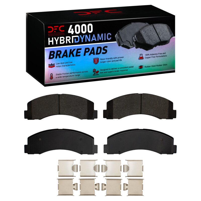 Picture of DFC 10-21 Ford F-150 4WD Front 4000 HybriDynamic Brake Pads and Hardware Kit