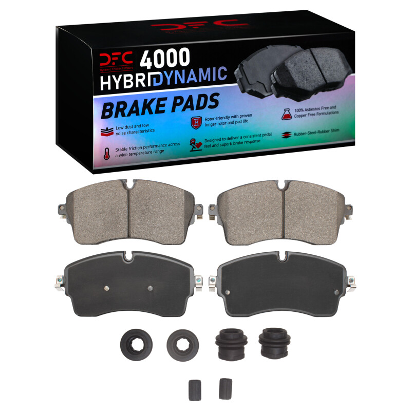 Picture of DFC 18-25 Jaguar E-Pace Front 4000 HybriDynamic Brake Pads and Hardware Kit