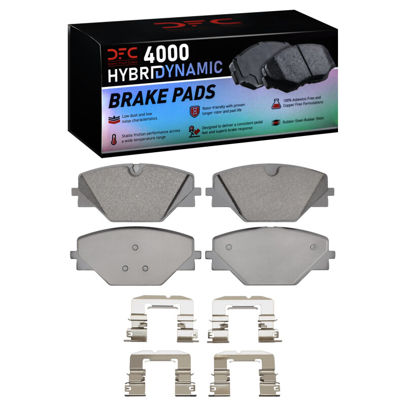 Picture of DFC 22-25 Land Rover Range Rover Rear 4000 HybriDynamic Brake Pads and Hardware Kit