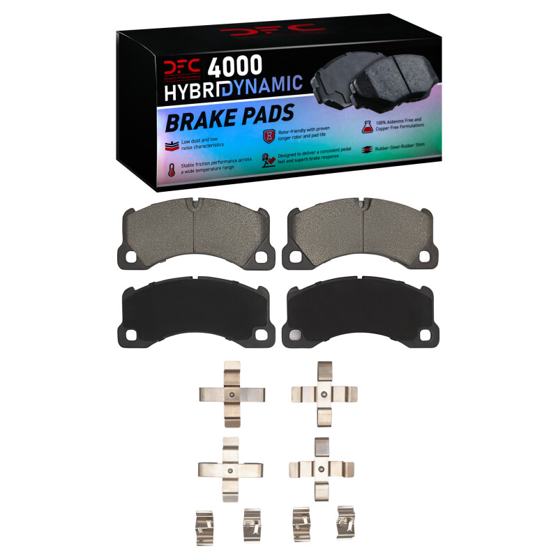 Picture of DFC 08-25 Audi RS e-TRON GT Performance Front 4000 HybriDynamic Brake Pads and Hardware Kit