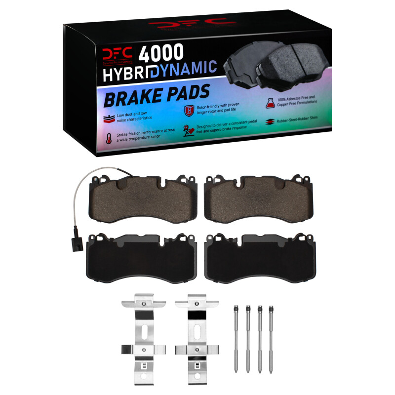 Picture of DFC 14-24 Maserati Quattroporte Front 4000 HybriDynamic Brake Pads and Hardware Kit
