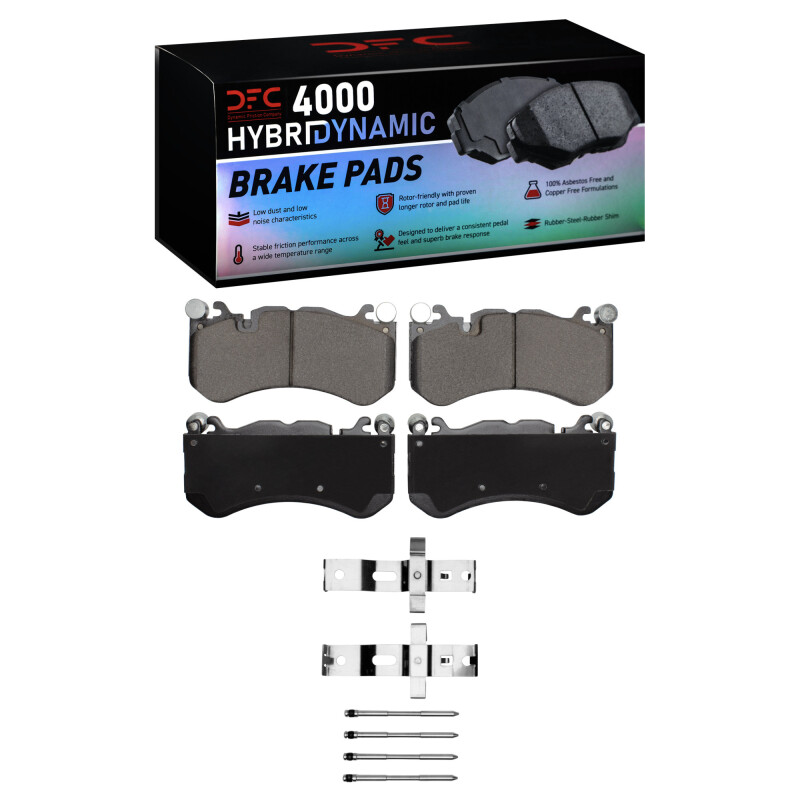 Picture of DFC 07-25 Audi RS7 Front 4000 HybriDynamic Brake Pads and Hardware Kit