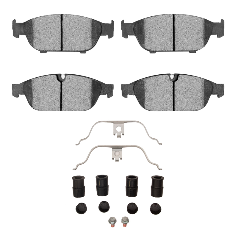 Picture of DFC 12-18 Audi A6 Quattro Front 4000 HybriDynamic Brake Pads and Hardware Kit
