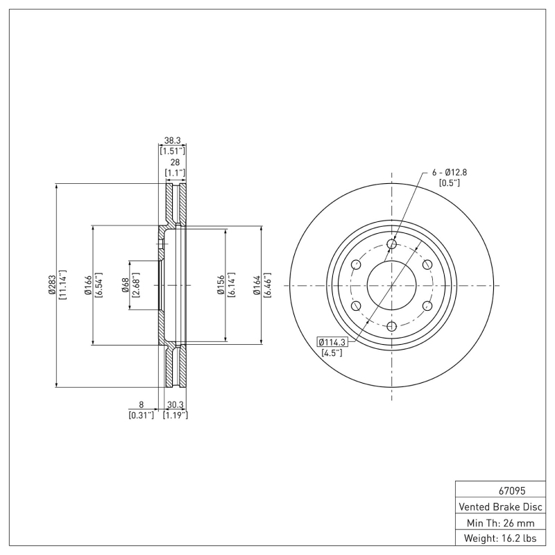 Picture of DFC 05-21 Nissan Frontier Front GeoSPEC Coated Rotor