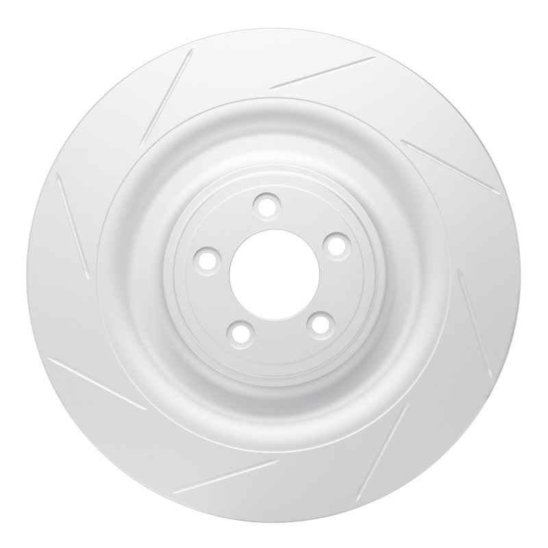 Picture of DFC 08-09 Jaguar XKR Right Front GeoSPEC Coated Rotor - Slotted