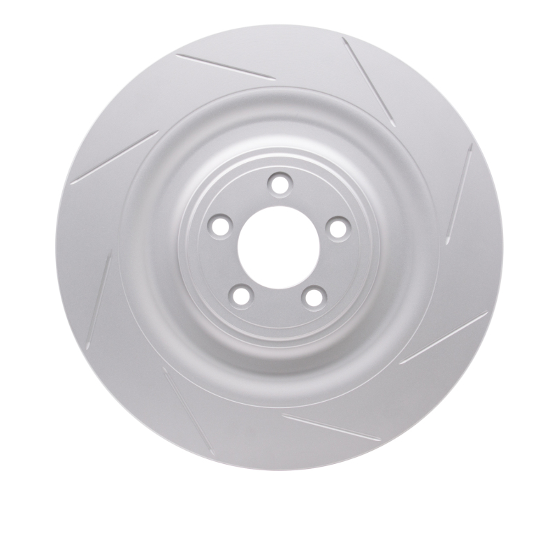 Picture of DFC 08-09 Jaguar XKR Left Front GeoSPEC Coated Rotor - Slotted