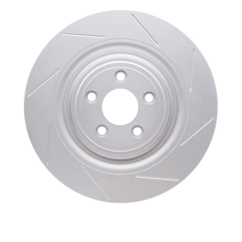 Picture of DFC 08-09 Jaguar XKR Left Rear GeoSPEC Coated Rotor - Slotted