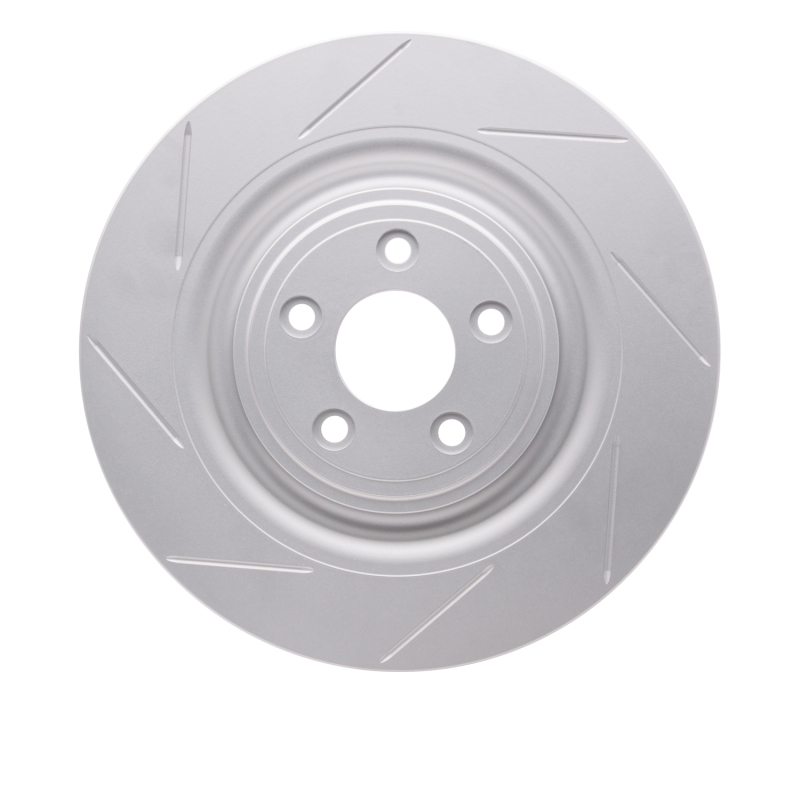 Picture of DFC 08-09 Jaguar XKR Right Rear GeoSPEC Coated Rotor - Slotted