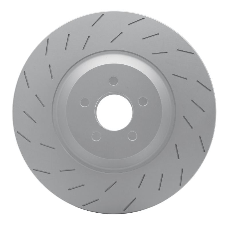 Picture of DFC 15-20 Dodge Challenger Front GeoSPEC Coated Rotor - Slotted