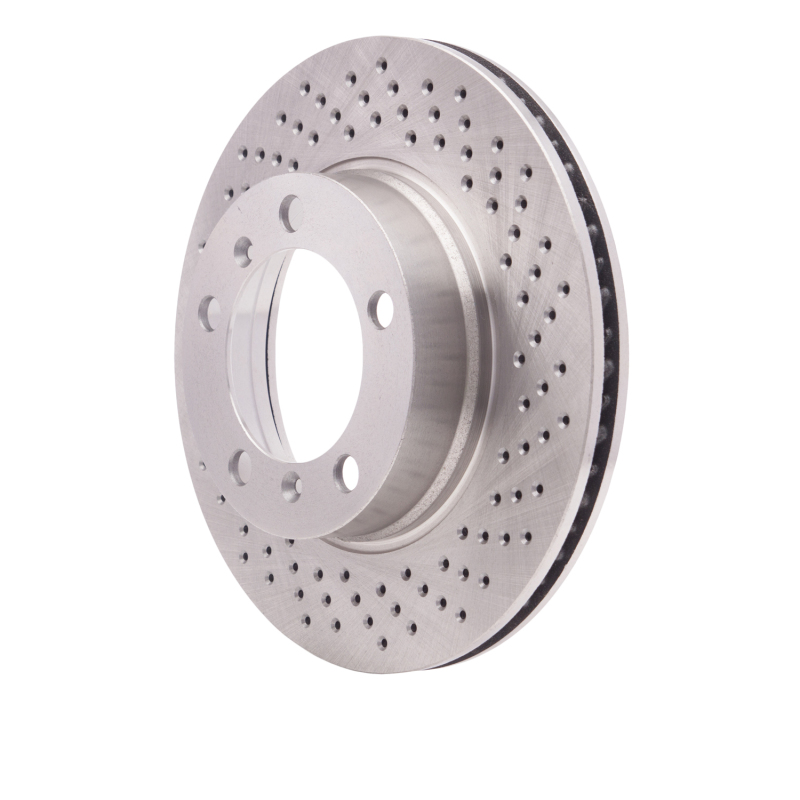 Picture of DFC 05-08 Porsche Boxster Right Front Drilled Brake Rotor
