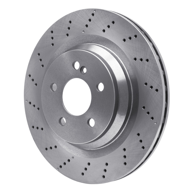 Picture of DFC 10-14 Mercedes-Benz CL550 Rear Drilled Brake Rotor