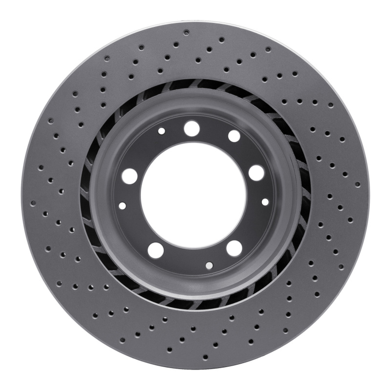 Picture of DFC 78-89 Porsche 930 Right Rear Drilled GeoSPEC Coated Rotor