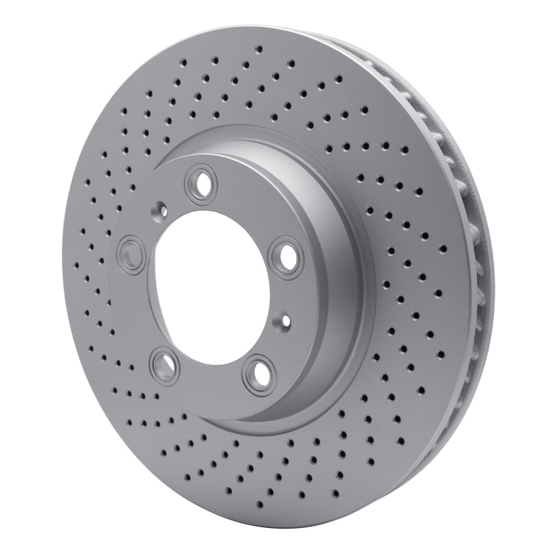 Picture of DFC 99-23 Porsche 718 Boxster Left Front Drilled GeoSPEC Coated Rotor
