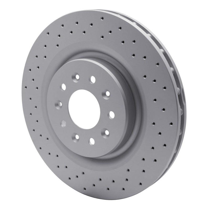Picture of DFC 00-06 Jaguar XKR Front Drilled GeoSPEC Coated Rotor