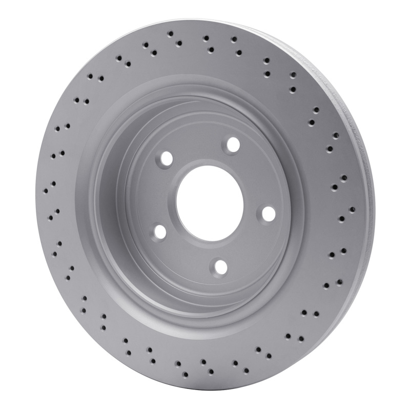 Picture of DFC 06-13 Cadillac XLR Rear Drilled GeoSPEC Coated Rotor