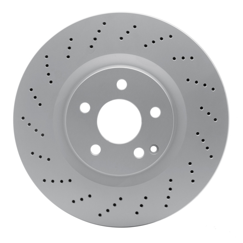 Picture of DFC 10-17 Mercedes-Benz C250 Front Drilled GeoSPEC Coated Rotor