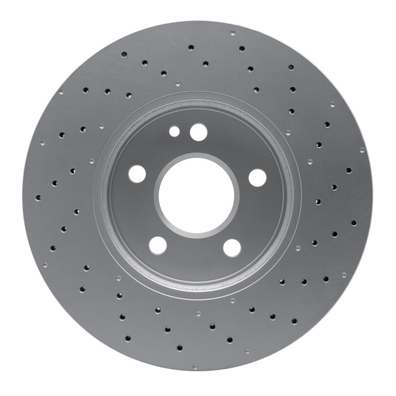Picture of DFC 12-17 Mercedes-Benz GLA200 (Mexico) Front Drilled GeoSPEC Coated Rotor