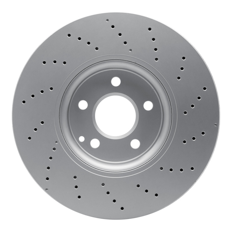 Picture of DFC 15-17 Mercedes-Benz CLS400 Front Drilled GeoSPEC Coated Rotor