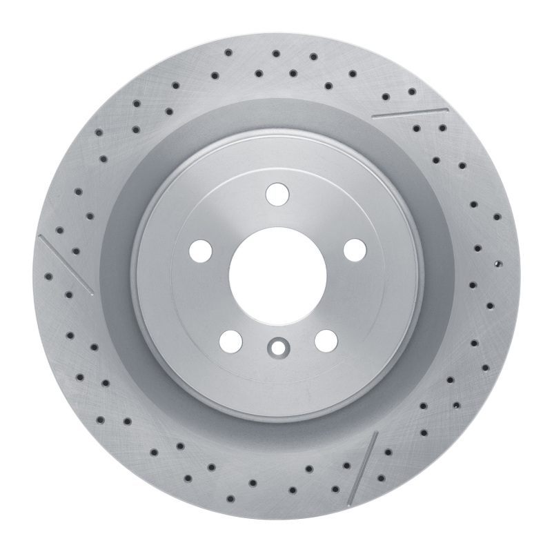 Picture of DFC 12-19 Mercedes-Benz GLE63 AMG Rear Drilled and Slotted Brake Rotor
