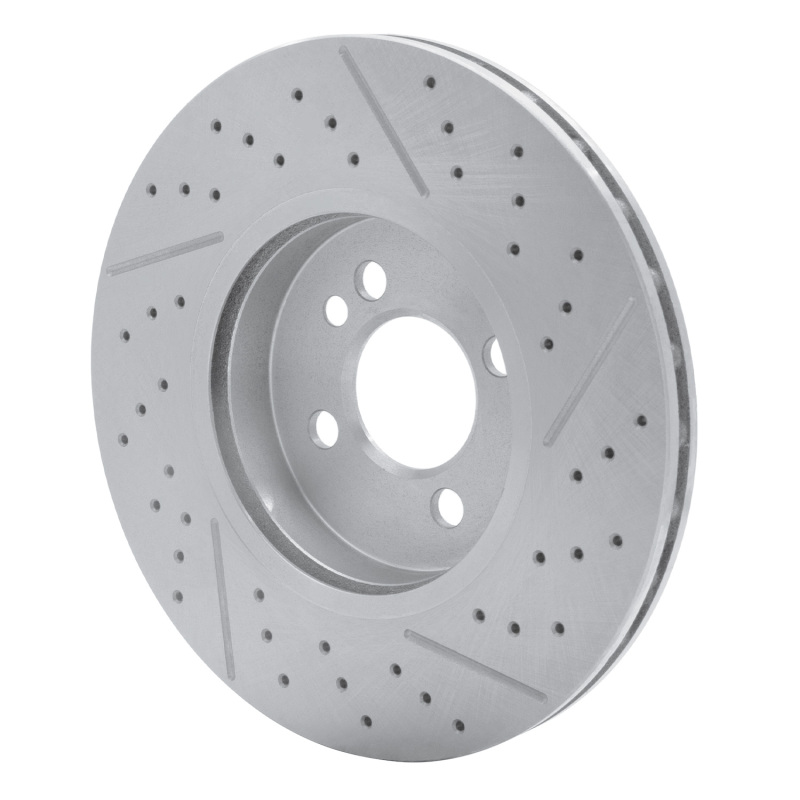 Picture of DFC 07-15 Mini Cooper Clubman Front Drilled and Slotted Brake Rotor