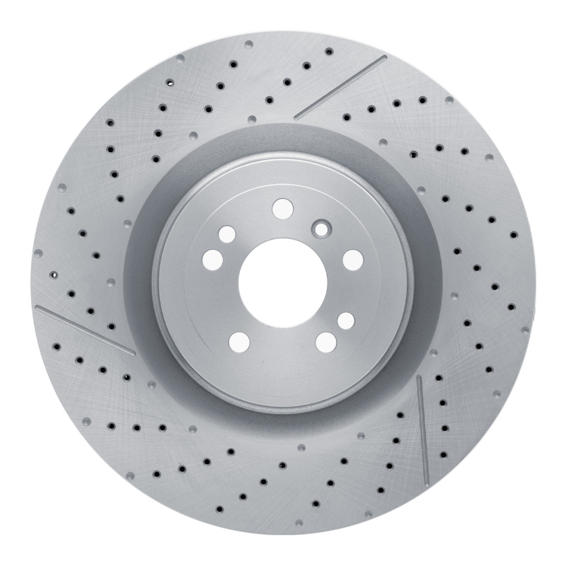 Picture of DFC 12-19 Mercedes-Benz GLE63 AMG S Front Drilled and Slotted Brake Rotor