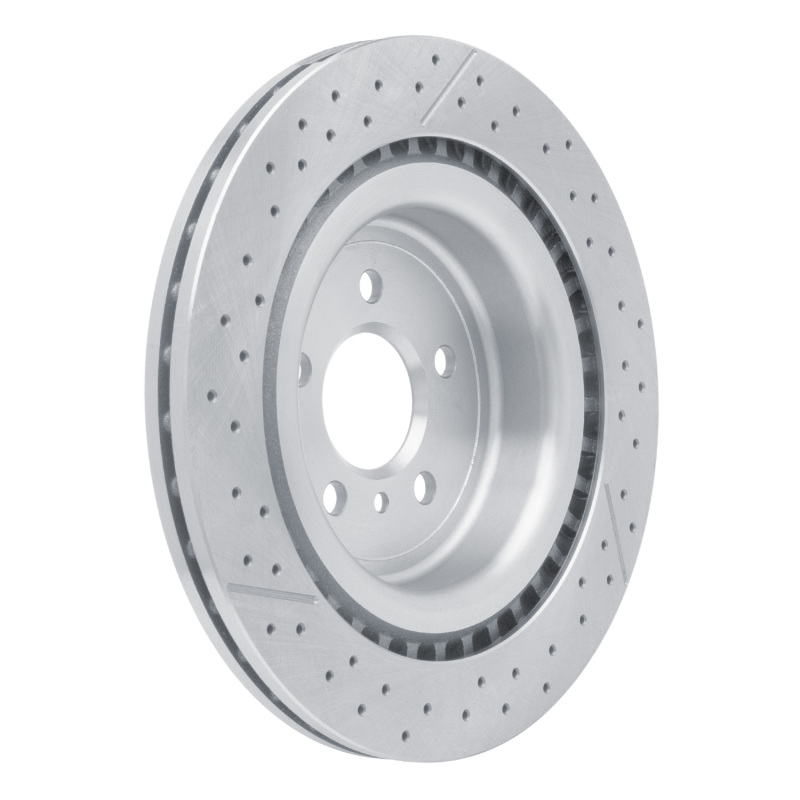 Picture of DFC 12-19 Mercedes-Benz GLE63 AMG Rear Drilled and Slotted Brake Rotor