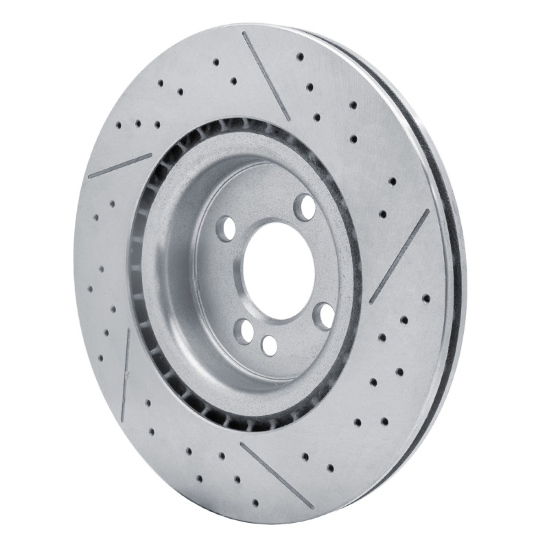 Picture of DFC 09-14 Mini Cooper (Excl Clubman) Front Drilled and Slotted Brake Rotor