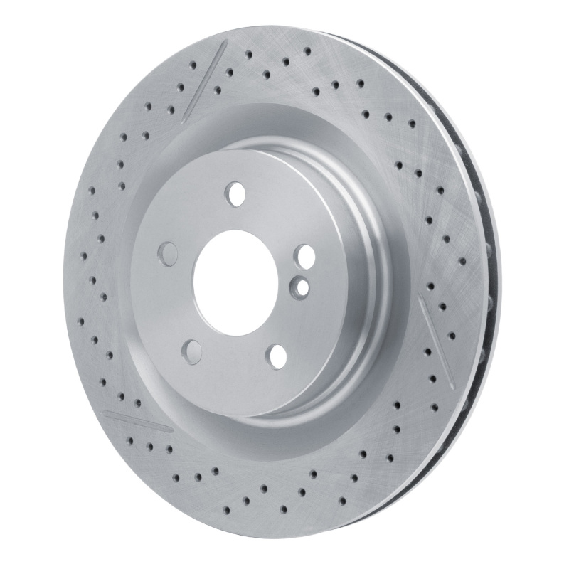Picture of DFC 05-11 Mercedes-Benz SLK55 AMG Rear Drilled and Slotted Brake Rotor