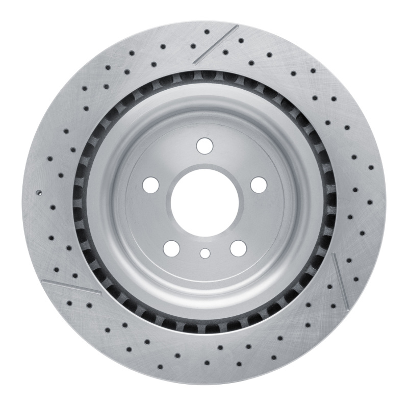 Picture of DFC 12-19 Mercedes-Benz GLE63 AMG Rear Drilled and Slotted Brake Rotor