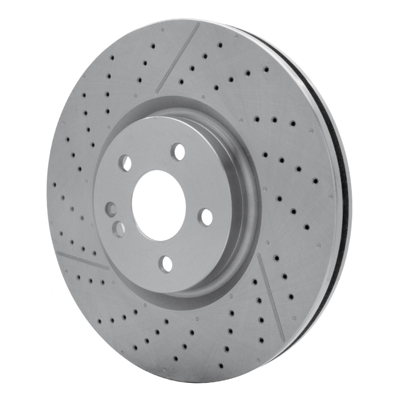 Picture of DFC 14-19 Mercedes-Benz GLA45 AMG Front Drilled and Slotted Brake Rotor