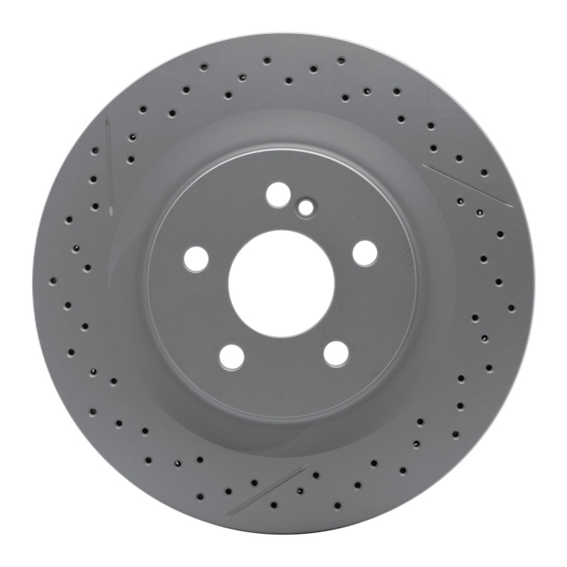 Picture of DFC 08-15 Mercedes-Benz C63 AMG Rear Drilled GeoSPEC Coated Rotor and Slotted