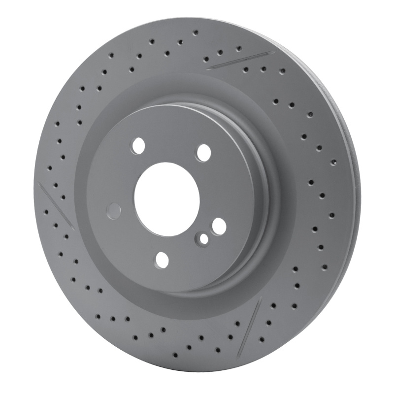 Picture of DFC 05-11 Mercedes-Benz SLK55 AMG Rear Drilled GeoSPEC Coated Rotor and Slotted