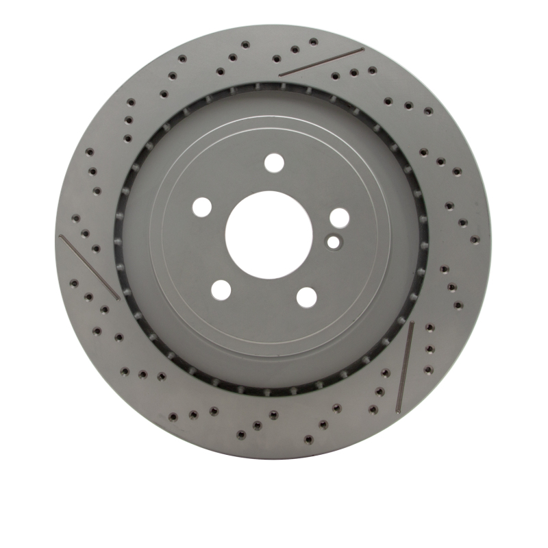 Picture of DFC 10-18 Mercedes-Benz C63 AMG Rear Drilled GeoSPEC Coated Rotor and Slotted