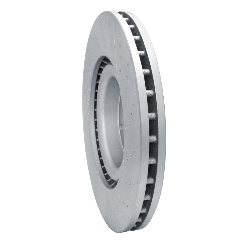 Picture of DFC 13-18 Mercedes-Benz G63 AMG Front Drilled GeoSPEC Coated Rotor and Slotted