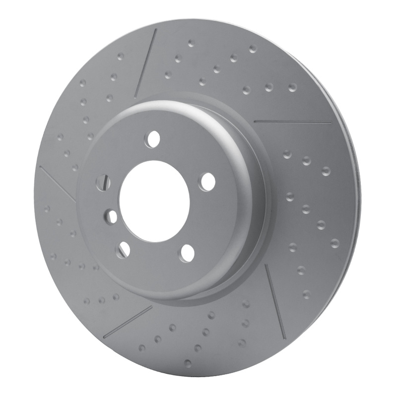 Picture of DFC 13-20 BMW 440I Coupe Front GeoSPEC Coated Rotor - Dimpled and Slotted