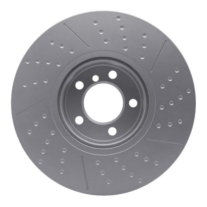 Picture of DFC 12-21 BMW 340i xDrive Front GeoSPEC Coated Rotor - Dimpled and Slotted