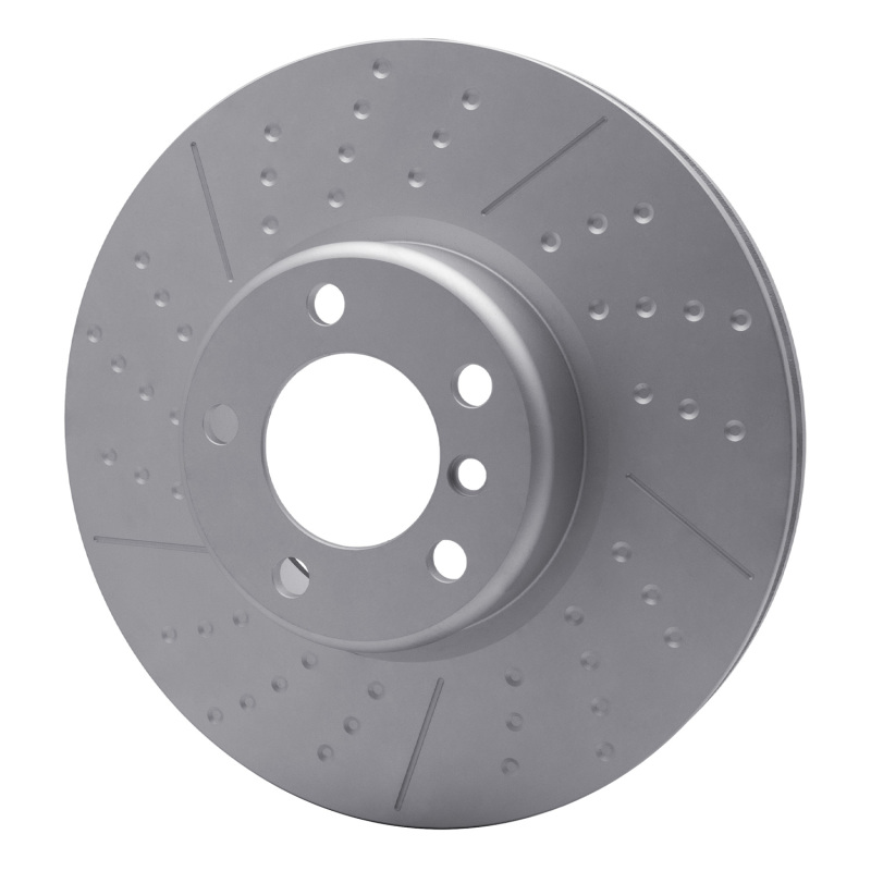 Picture of DFC 12-21 BMW 340i xDrive Front GeoSPEC Coated Rotor - Dimpled and Slotted