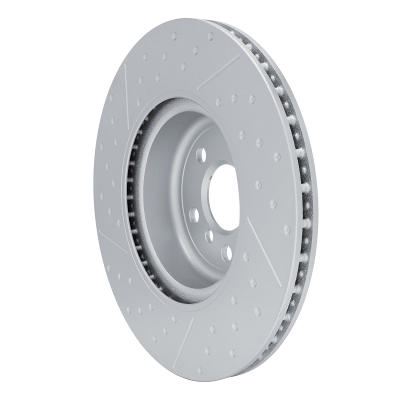 Picture of DFC 20-25 BMW M340i Right Rear GeoSPEC Coated Rotor - Dimpled and Slotted