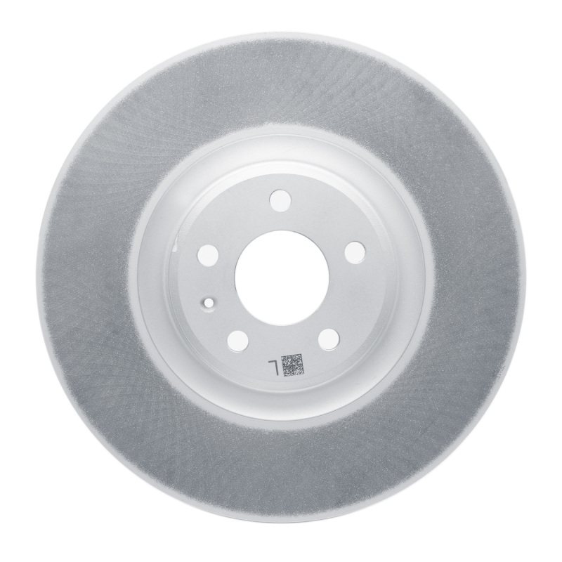 Picture of DFC 15-23 Porsche Macan Left Front Slotted Hi-Carbon Alloy Geomet Coated Rotor