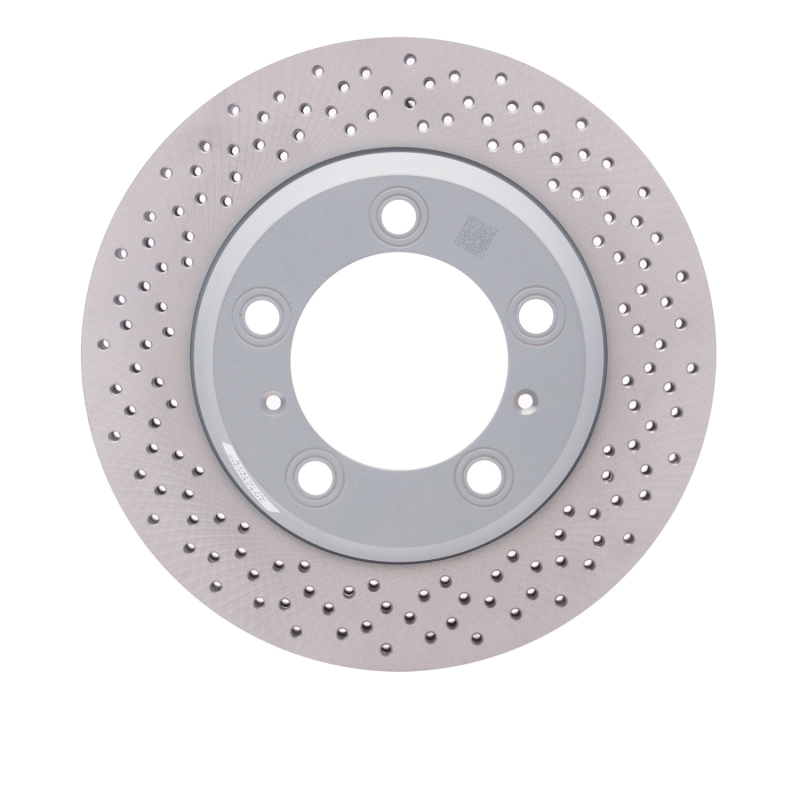 Picture of DFC 05-23 Porsche Cayman Rear Drilled Hi-Carbon Alloy Geomet Coated Rotor