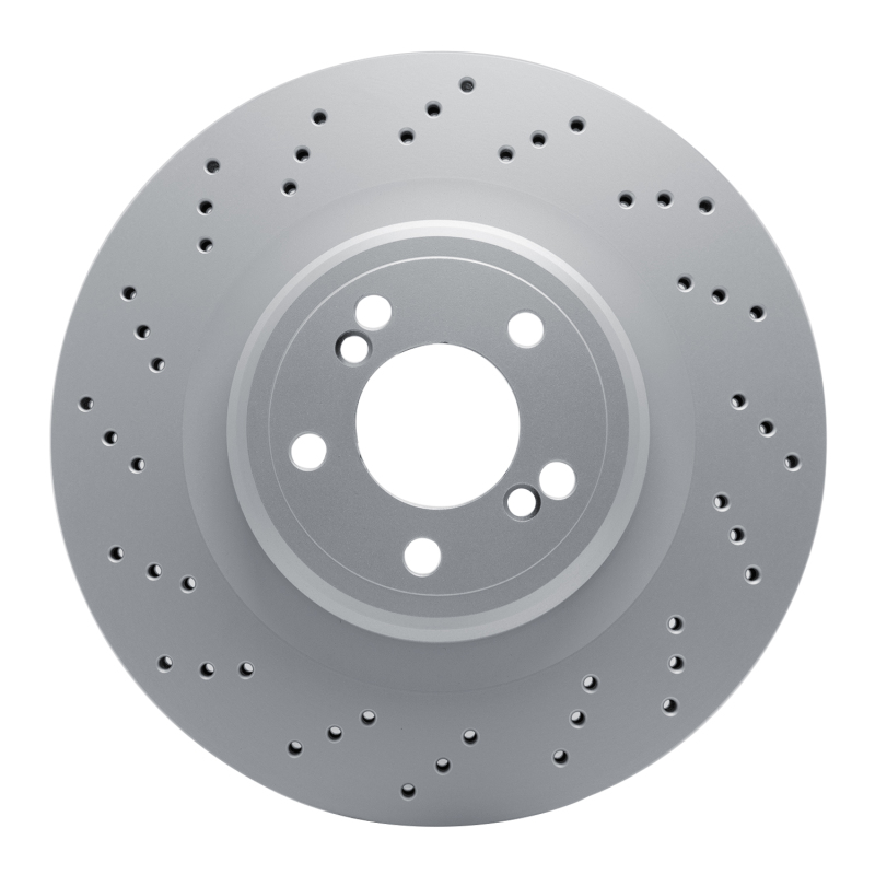 Picture of DFC 15-19 BMW X6 Left Rear Drilled Hi-Carbon Alloy Geomet Coated Rotor