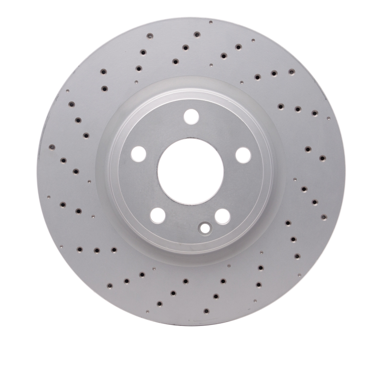 Picture of DFC 14-20 Infiniti QX30 Front Drilled Hi-Carbon Alloy Geomet Coated Rotor