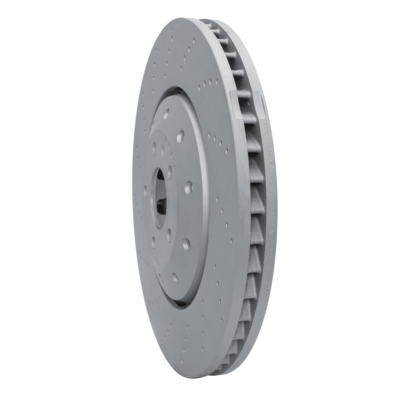 Picture of DFC 14-18 Audi RS7 Front Drilled Hi-Carbon Alloy Geomet Coated Rotor