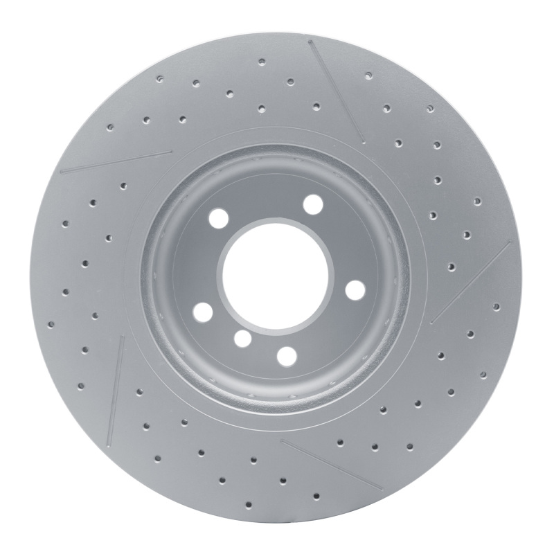 Picture of DFC 13-13 BMW 135IS Front Drilled and Slotted Hi-Carbon Alloy Geomet Coated Rotor